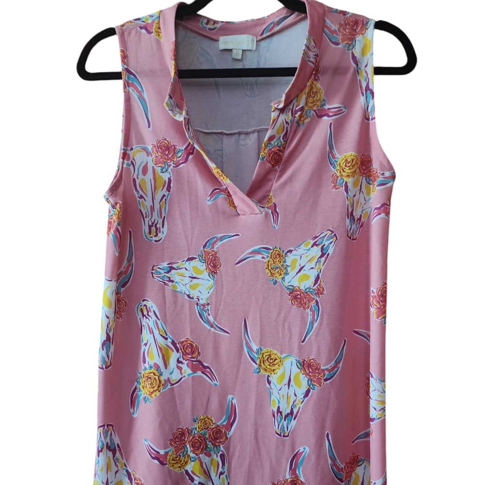 Sleeveless women's blouse by Simply Souther size S